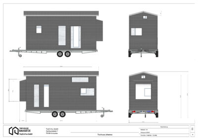 Tiny House Johannes Ansichten