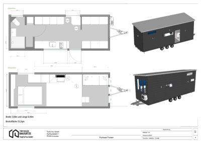 Tiny House Thorsten Grundriss