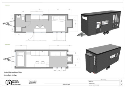 Tiny House Silke Grundriss
